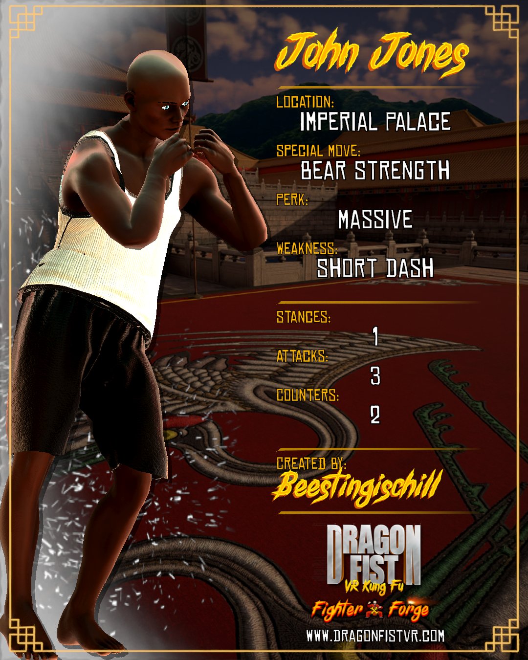 John Jones - Created By: Beestingischill